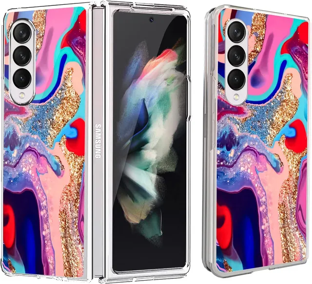 Redpepper Galaxy Z Fold 4 5G Cover Marmo Anti-ingiallimento