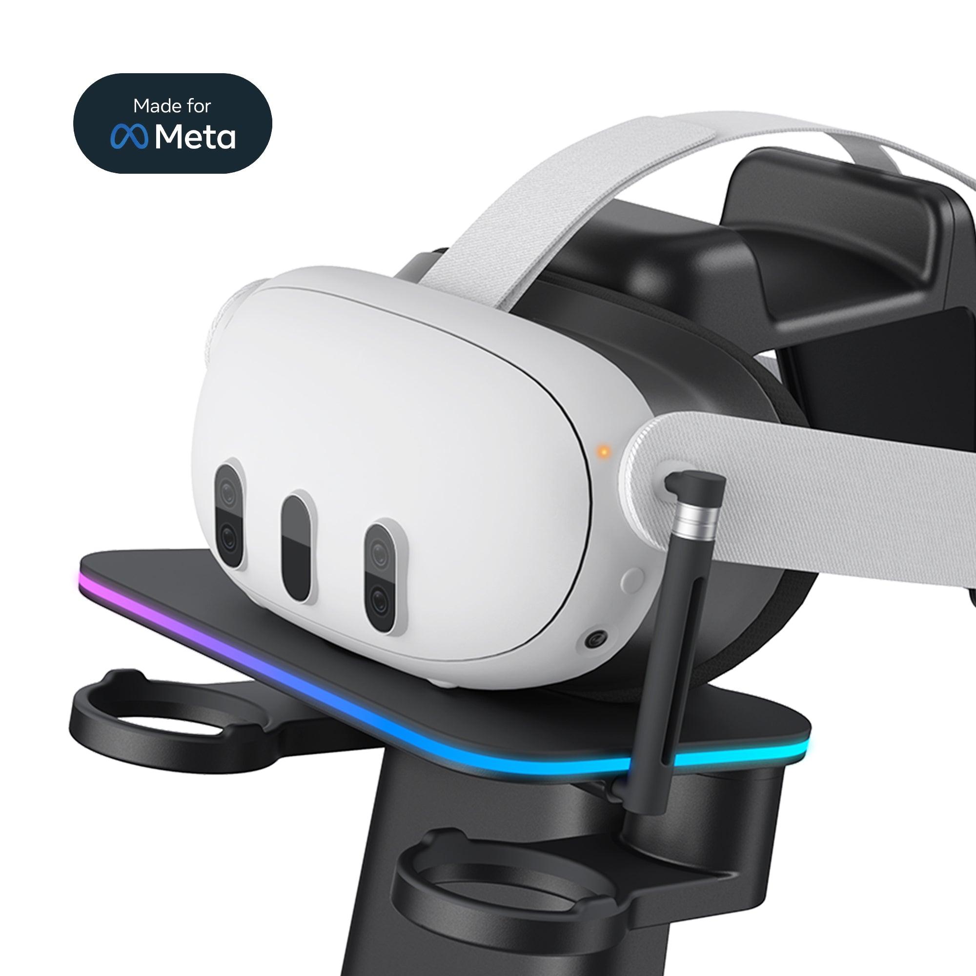 KIWI Design Charging Accessories QC03 Stand Ricarica Quest 3 RGB