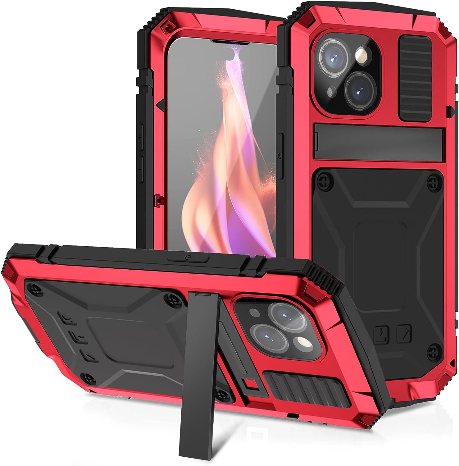 Redpepper 15 Plus Cover Corazzata Nera in Metallo