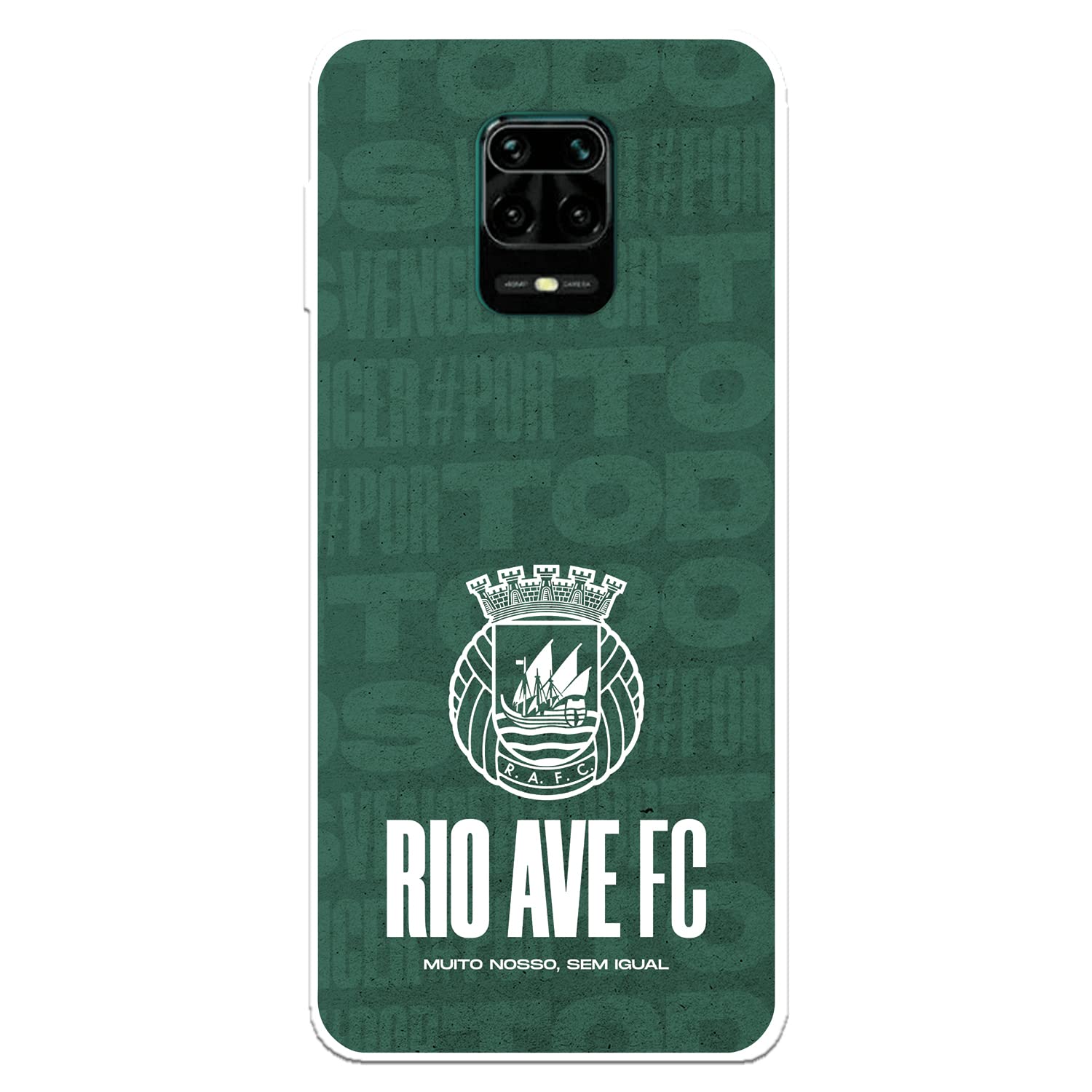 La Casa de las Carcasas Squadre Custodia Redmi Note 9S Rio Ave Scudo Verde