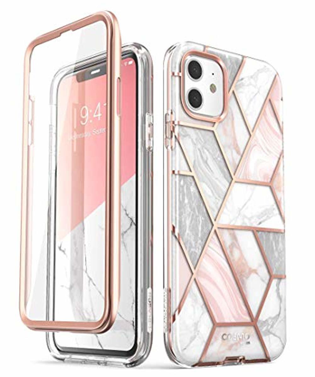 Redpepper iPhone 11 custodia marmo con pellicola 6,1"