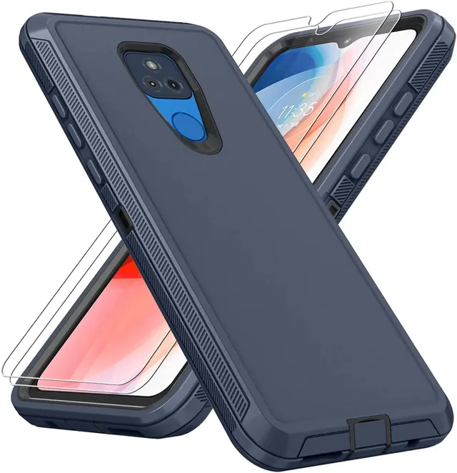Redpepper Moto G Play 2021 Cover 3in1 + Pellicole