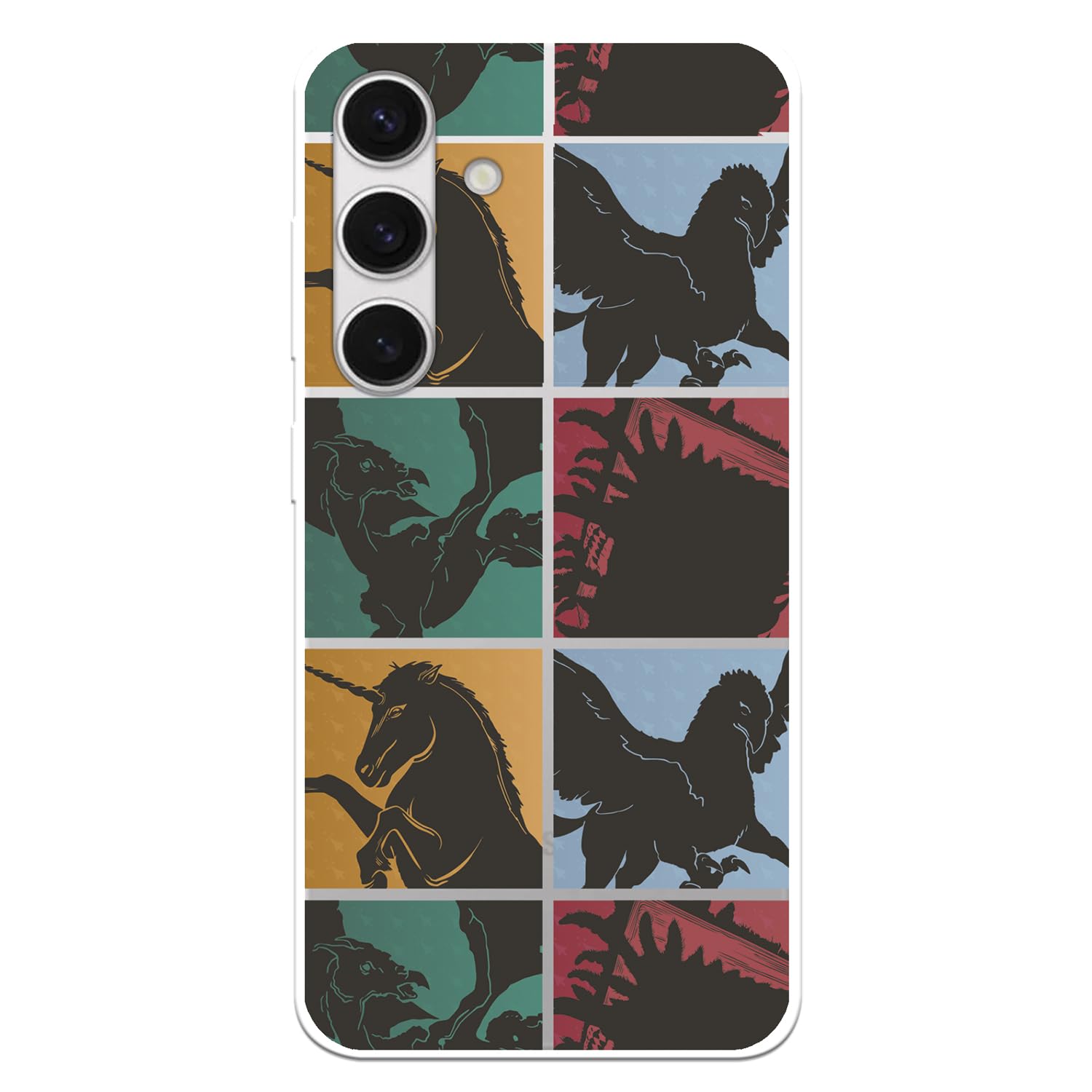 La Casa de las Carcasas Licenze cover S24 Baby Yoda Sorrisi silicone