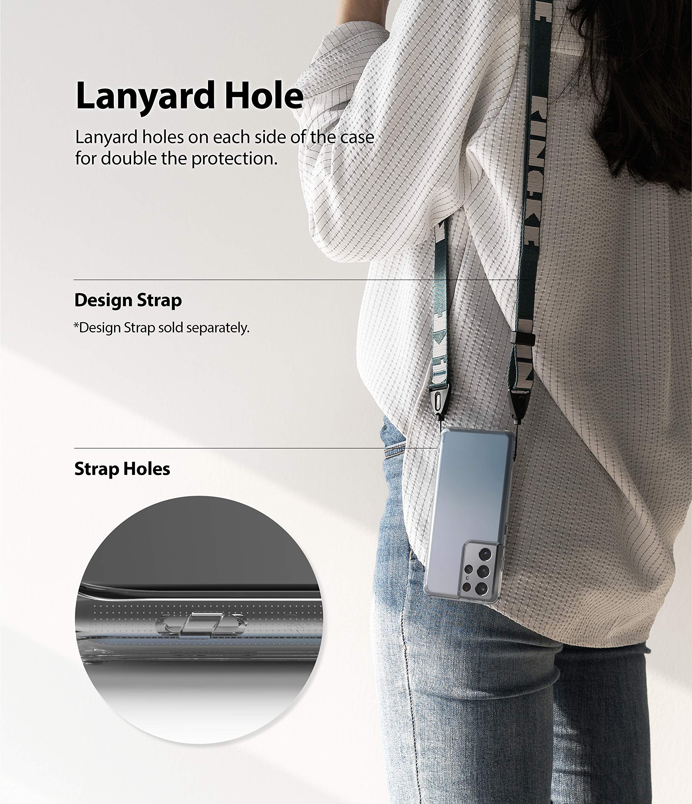 Ringke Fusion Galaxy S21 Ultra Cover Trasparente Clear