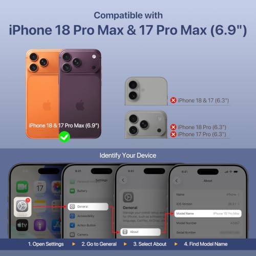Redpepper iPhone 18 Pro Max cover magnetica TPU PC antiurto
