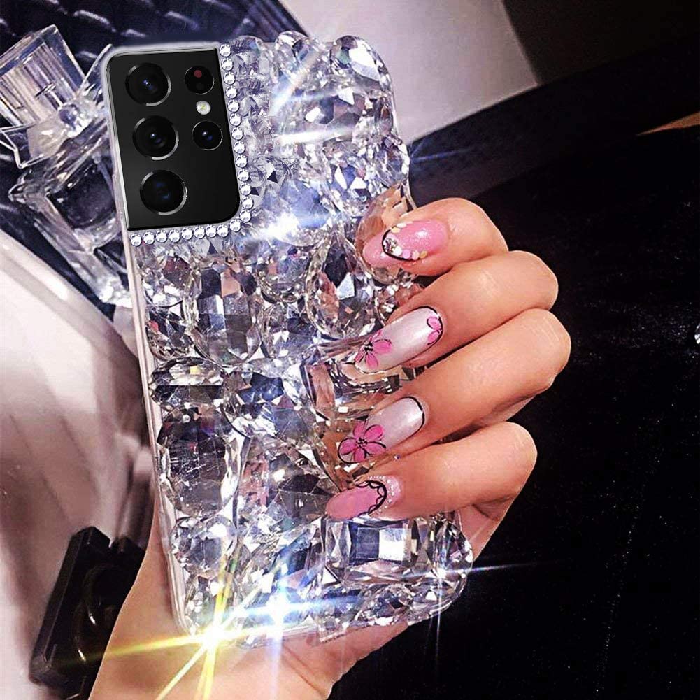 Redpepper Galaxy S21 Ultra Custodia Silicone Brillante Elegante