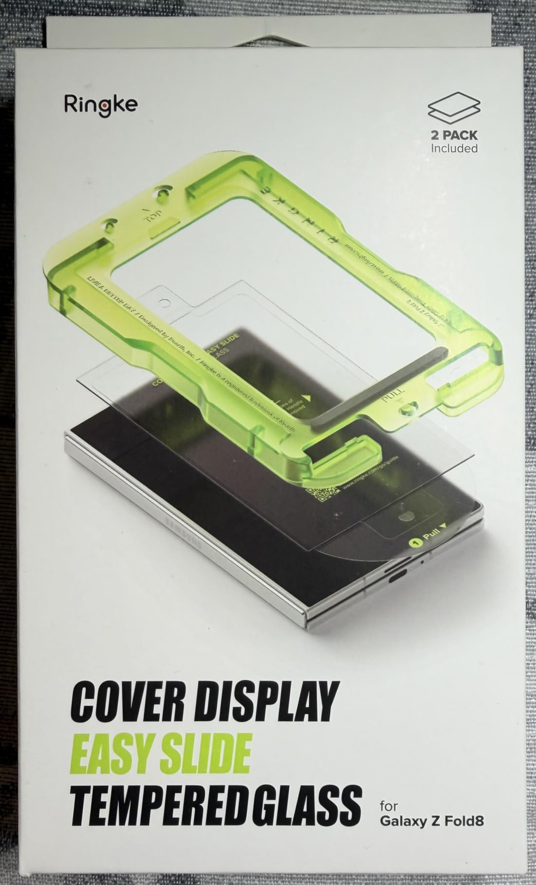 Ringke Easy Slide vetro temperato Galaxy A57 9H 2 pezzi