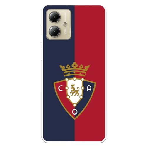 La Casa de las Carcasas Squadre cover Moto G14 Osasuna scudo bicolore