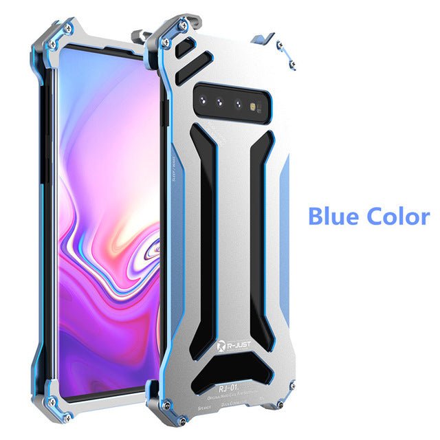 Redpepper Galaxy S10 Plus Cover in Alluminio Metallica Antiurto