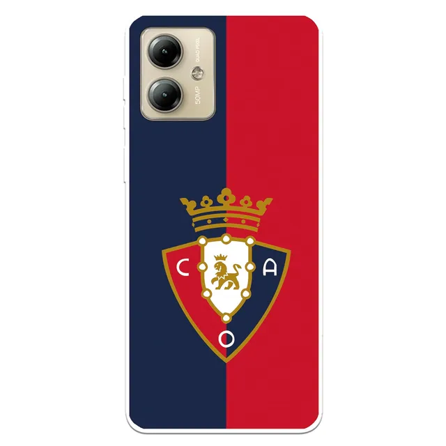La Casa de las Carcasas Squadre cover Moto G14 Osasuna scudo bicolore