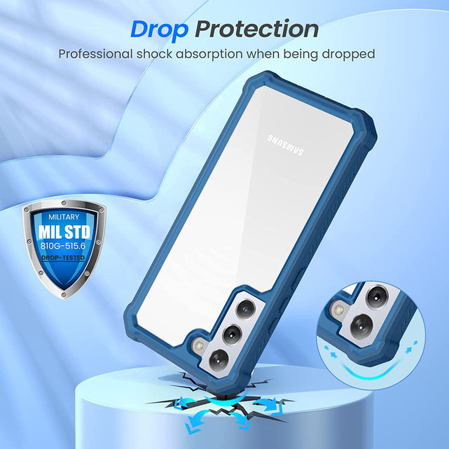 Redpepper Galaxy S22 Cover Full Body Trasparente Antiurto
