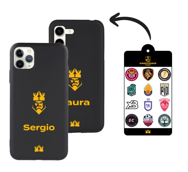 La Casa de las Carcasas Personalizzate iPhone 13 custodia nera sticker