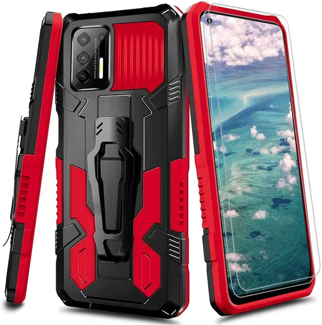 Redpepper Moto G Stylus 2021 Cover verde con stand