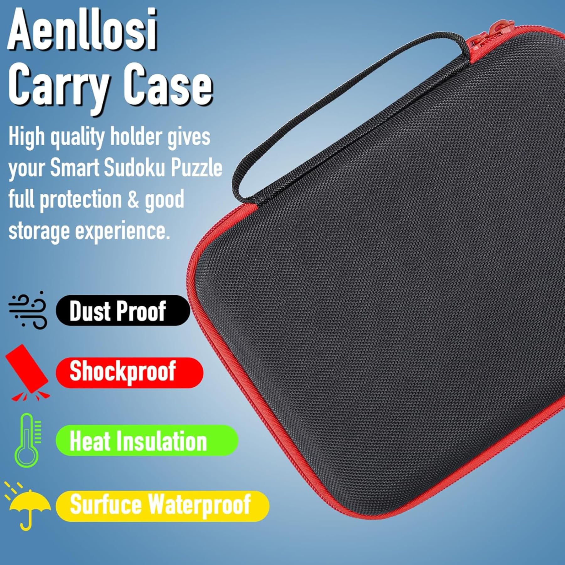 Aenllosi Toy Case custodia Giiker Sudoku EVA 24x17cm
