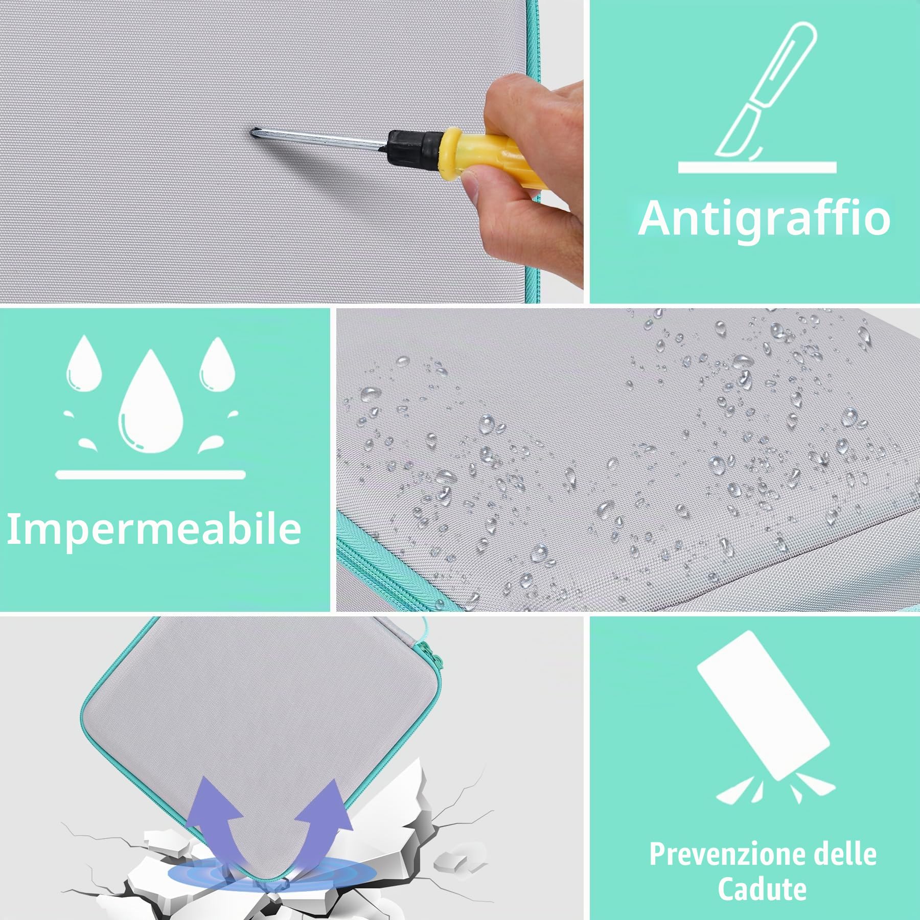 Aenllosi Toy Case Custodia Rigida Timio Reader EVA Nera