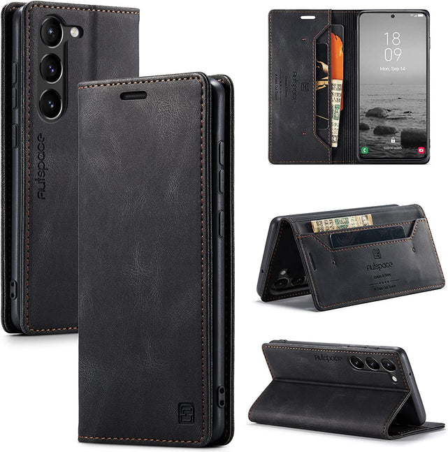 Redpepper S23 Plus cover pelle portafoglio con carte