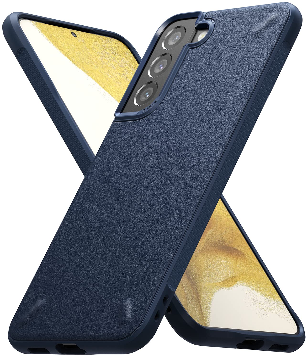 Ringke Onyx Cover Samsung Galaxy S22 5G Custodia Blu Antiurto