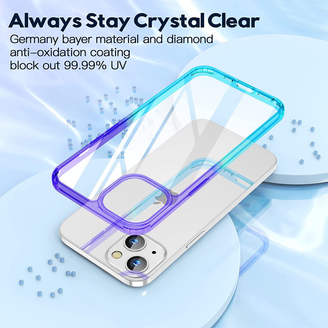 Redpepper iPhone 14 Cover Trasparente Antishock 6.1"