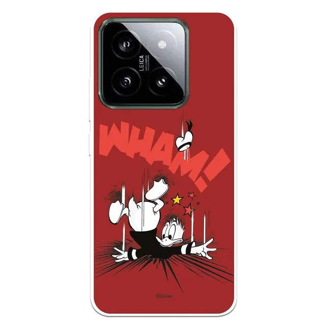 La Casa de las Carcasas Licenze Ufficiali Xiaomi 14 cover Paperino rosso