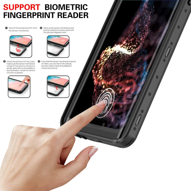 Redpepper Galaxy S10 Plus Cover Impermeabile IP68 6,4"