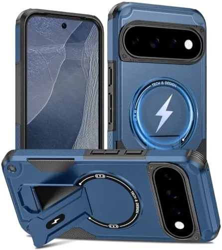 Redpepper Pixel 11 Pro XL cover blu magnetica con stand