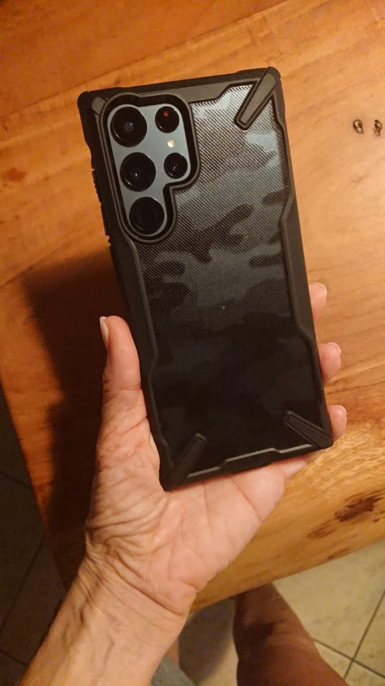 Ringke Fusion-X Cover Galaxy S22 Ultra Antiruto Black