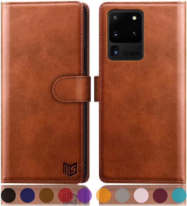 Redpepper Galaxy S20 Ultra cover portafoglio pelle RFID