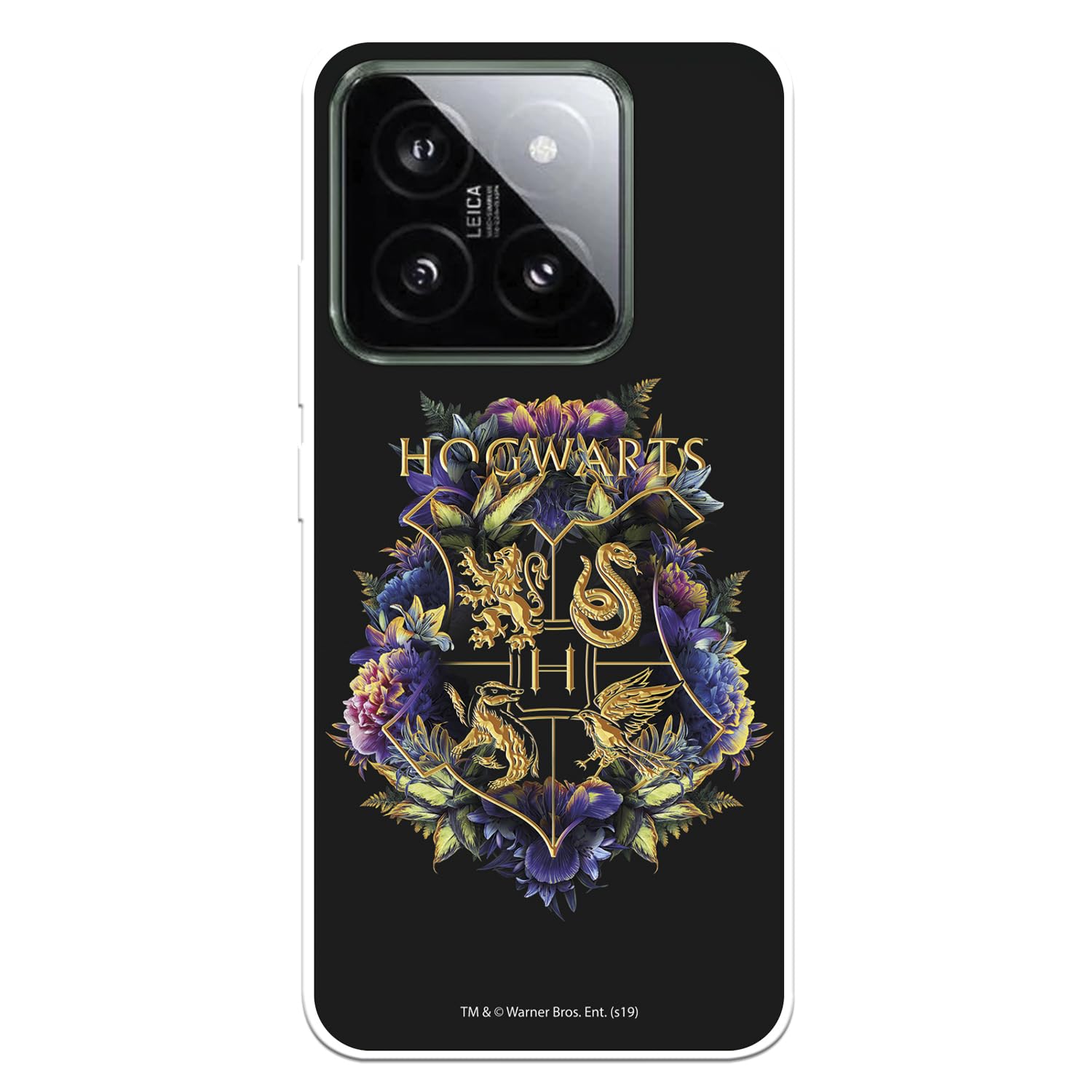 La Casa de las Carcasas Licenze Ufficiali Hogwarts Floral cover Xiaomi 14