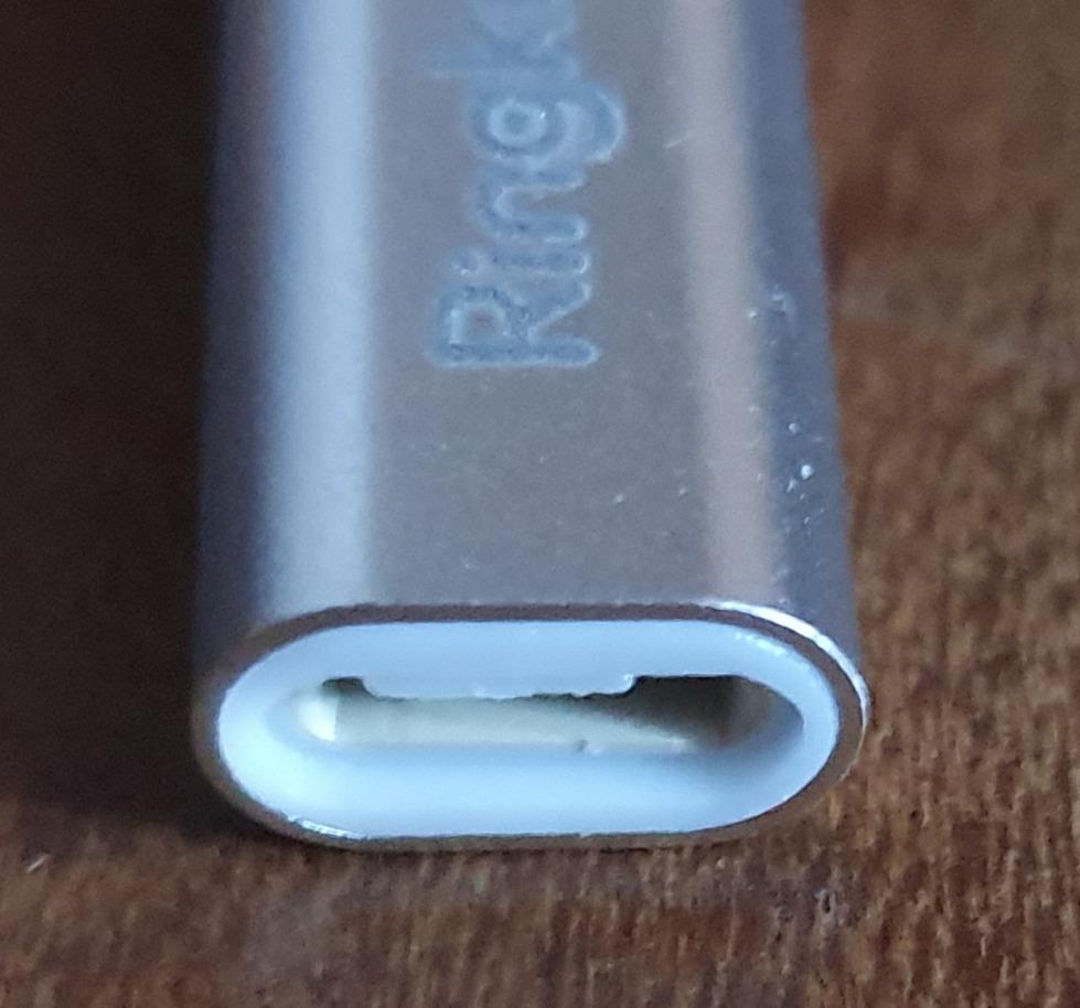 Ringke Adapter adattatore Lightning USB-C silver 2 pezzi