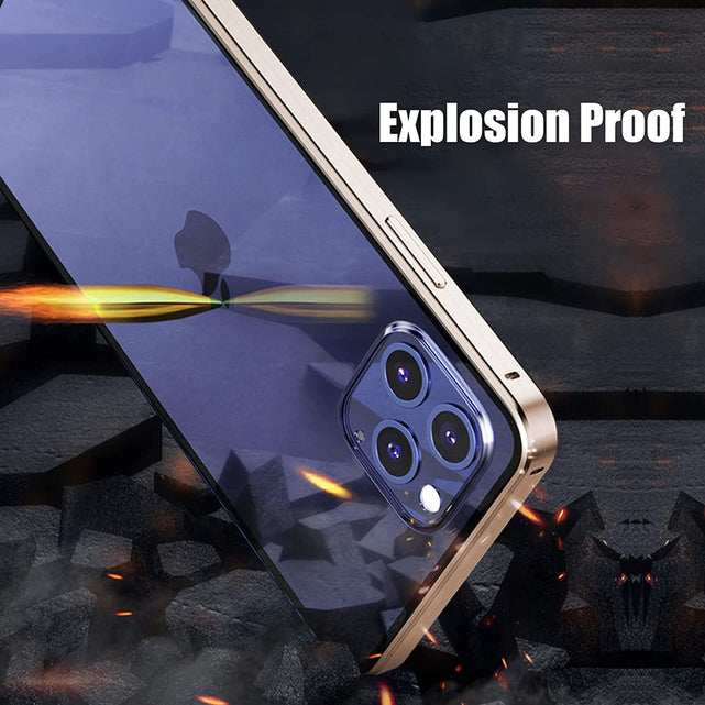 Redpepper iPhone 14 Pro Max cover privacy magnetica vetro
