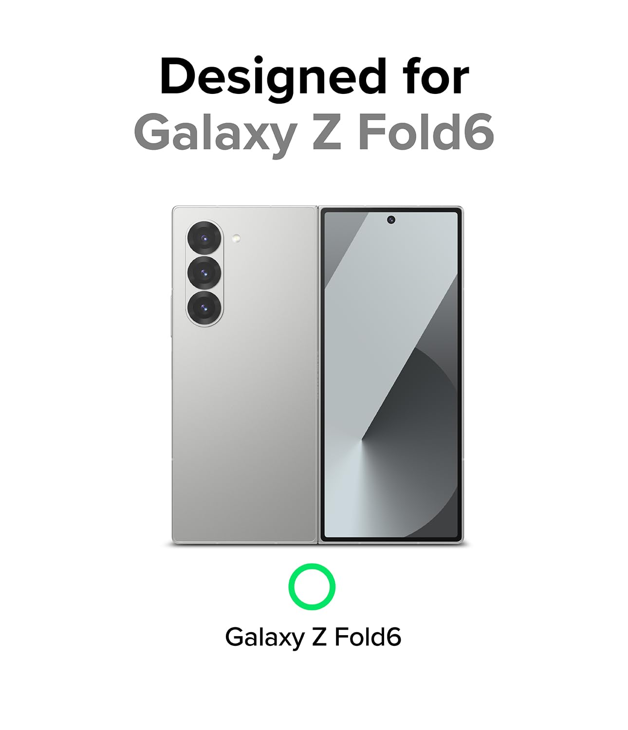 Ringke Slim cover Samsung Galaxy Z Fold 6 nera rigida 1,0 mm