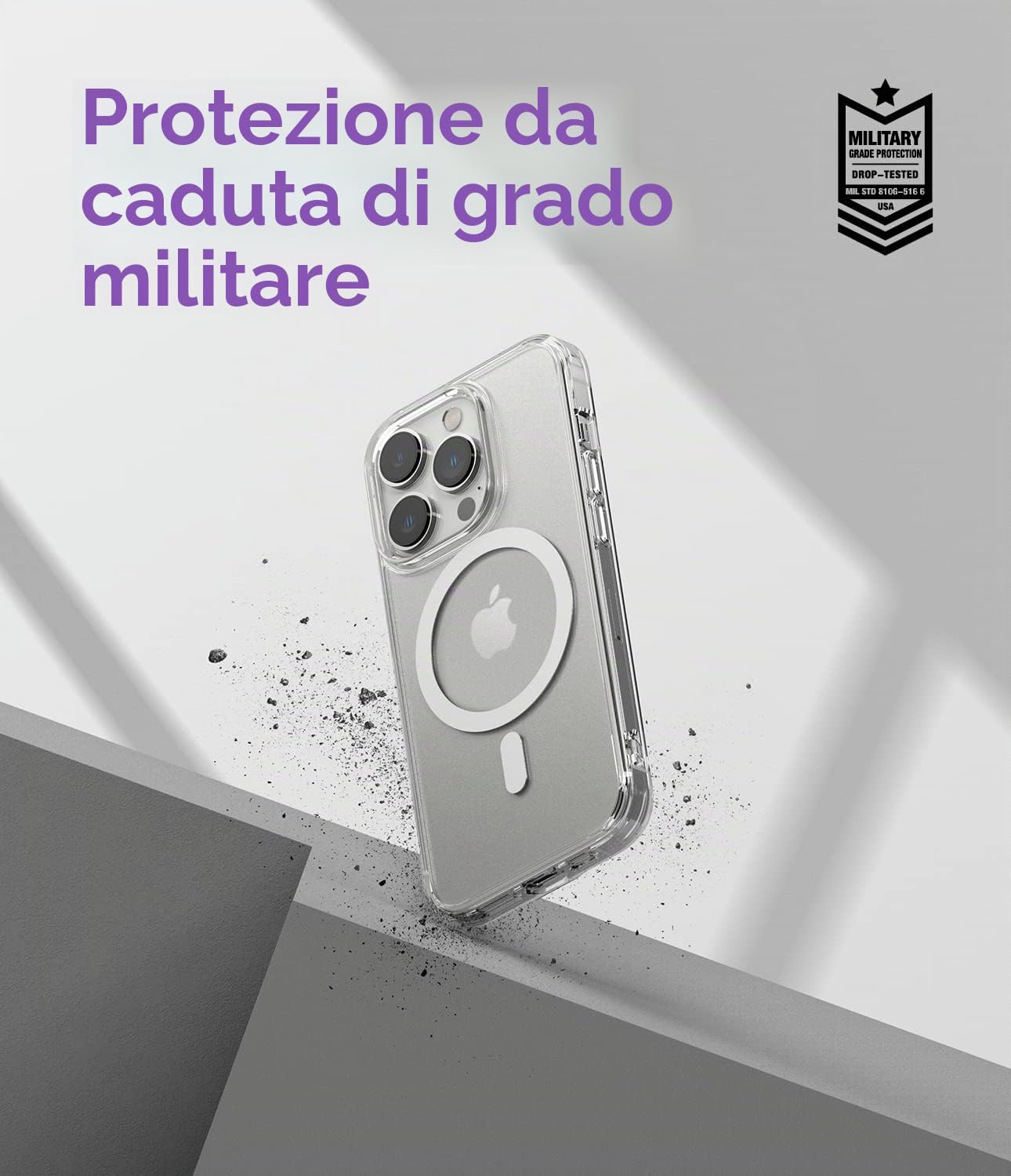 Ringke Fusion Magnetic Cover iPhone 14 Pro Matte Clear
