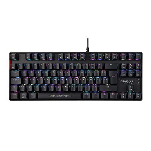 Konix Drakkar Alfheim tastiera meccanica TKL AZERTY RGB cavo
