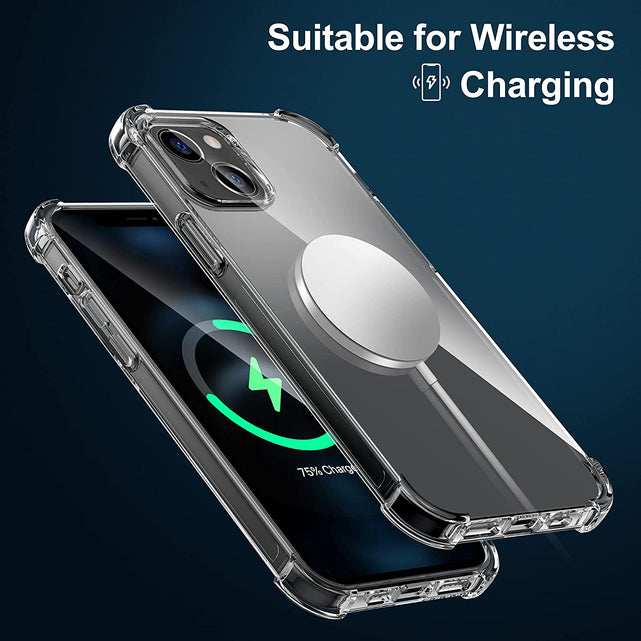 Redpepper iPhone 13 Cover Trasparente Antishock Antiscivolo