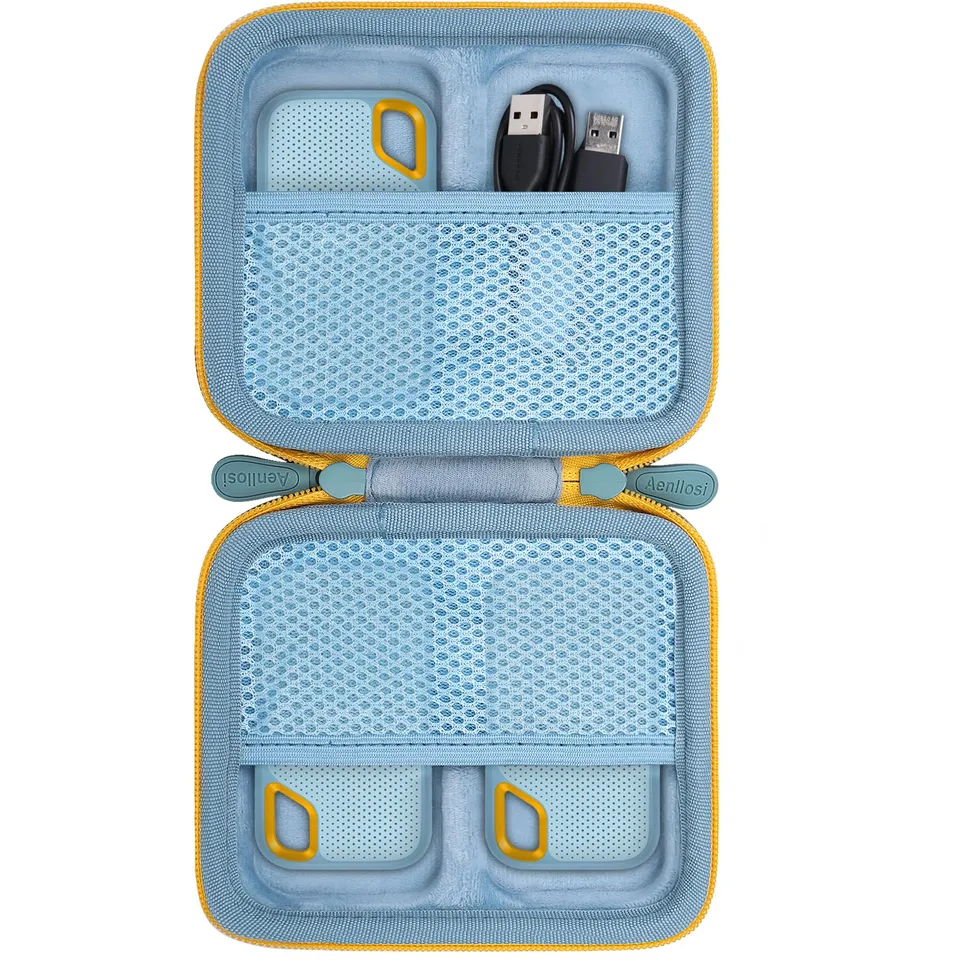 Aenllosi SSD Case custodia SanDisk Extreme SSD Sky Blue