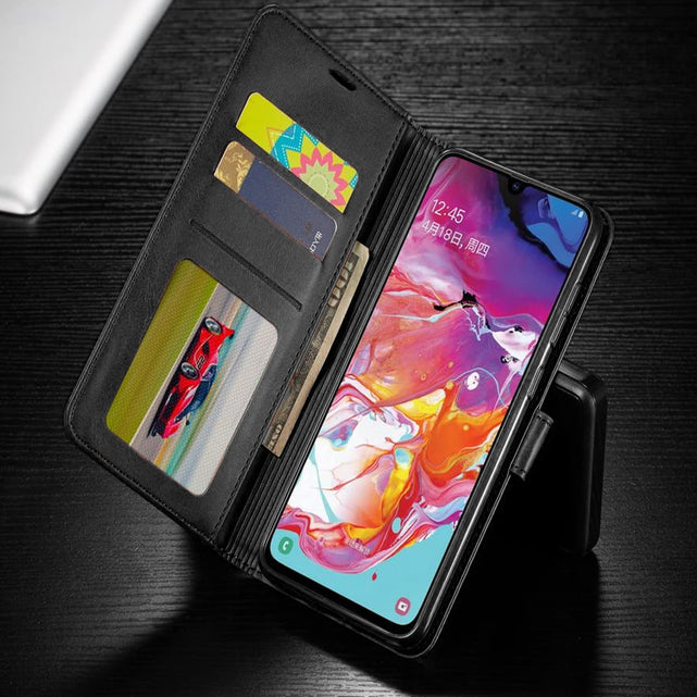 Redpepper Galaxy Cases S20 Ultra custodia portafoglio pelle nera