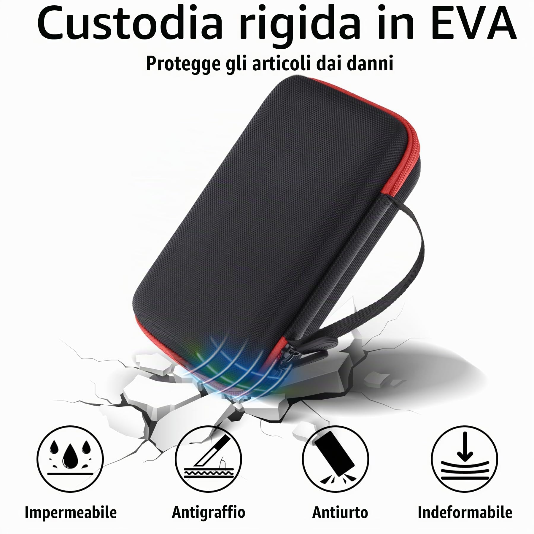 Aenllosi Tool Case custodia multimetro AstroAI TRMS 6000 EVA nera