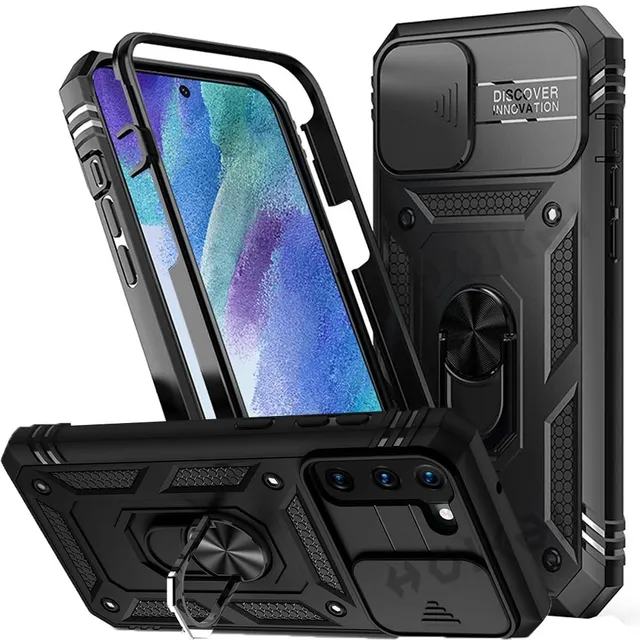 Redpepper S22 Ultra Custodia Rugged con Anello e Stand
