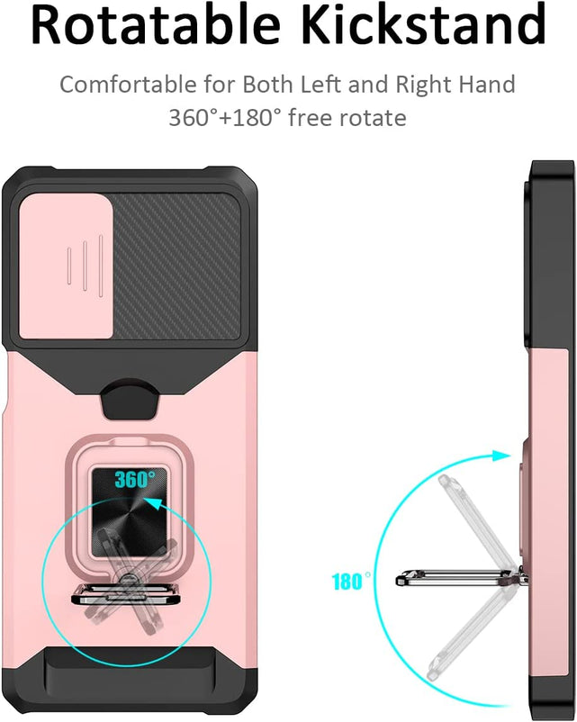 Redpepper Motorola Cases Moto G Stylus 5G cover oro rosa stand