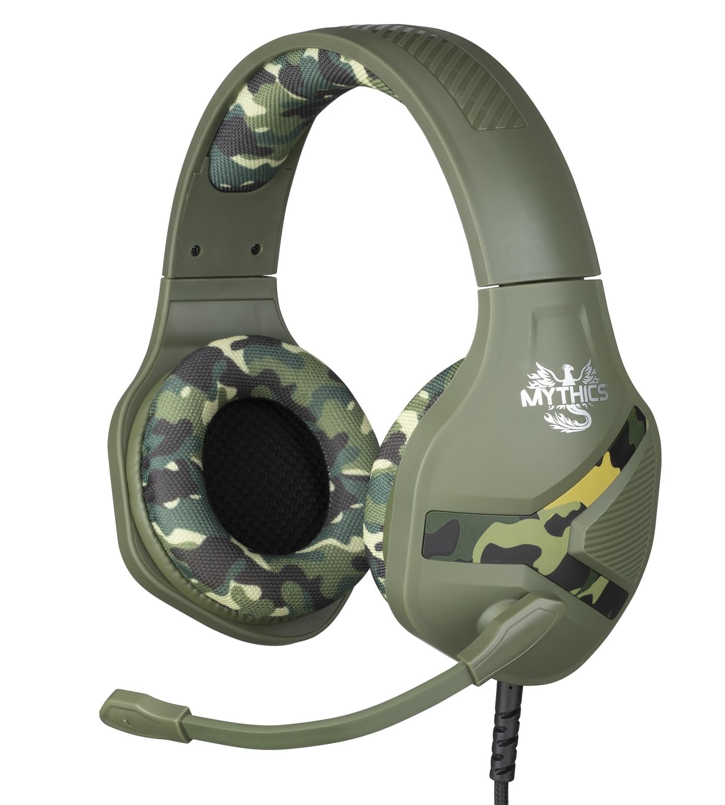 Konix Mythics Nemesis Cuffie Gaming Jack Mimetico Verde