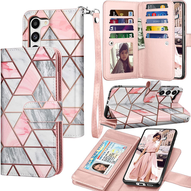 Redpepper Galaxy S23 Custodia Pelle Portafoglio Staccabile