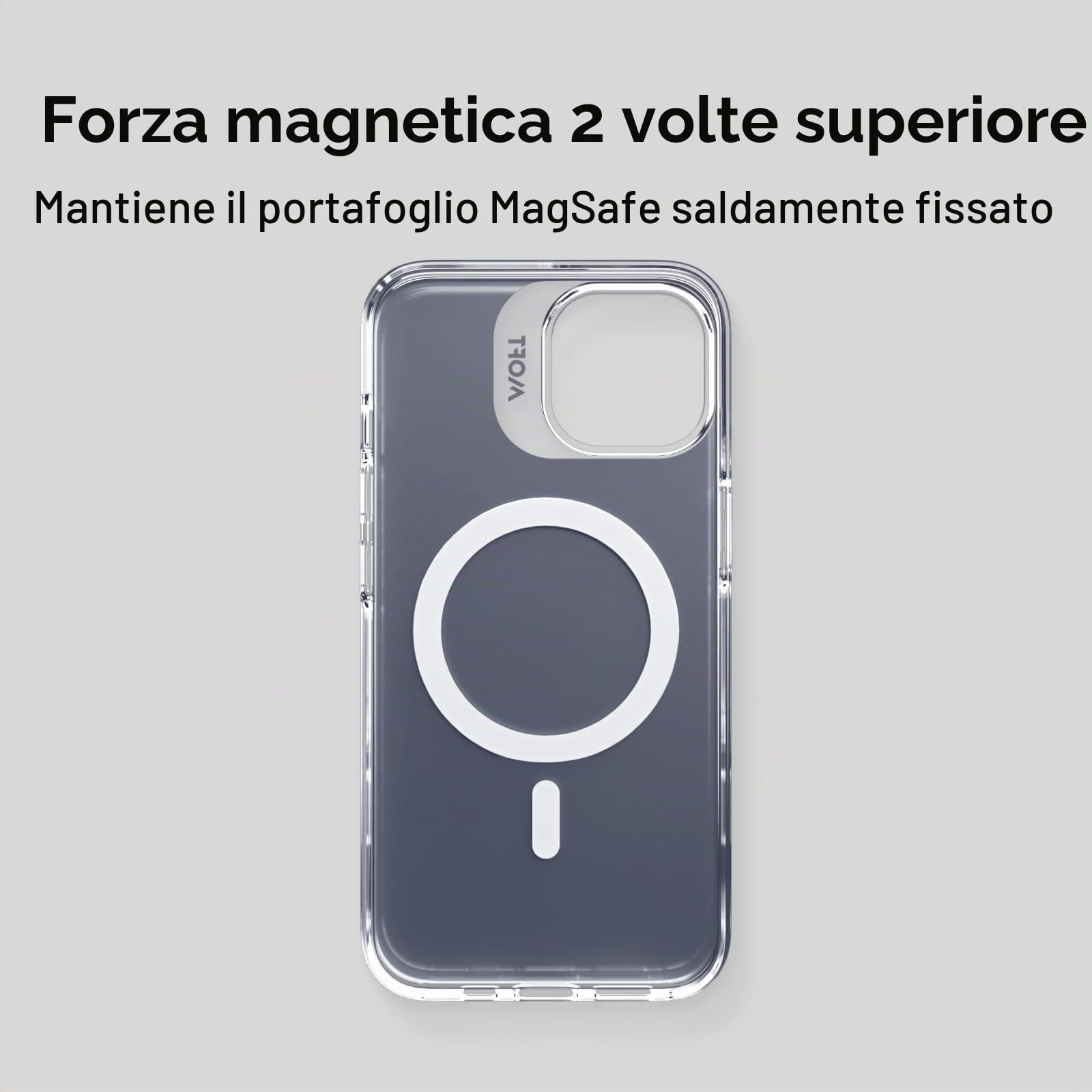 MOFT Snap Series iPhone 14 cover magnetica nera MagSafe