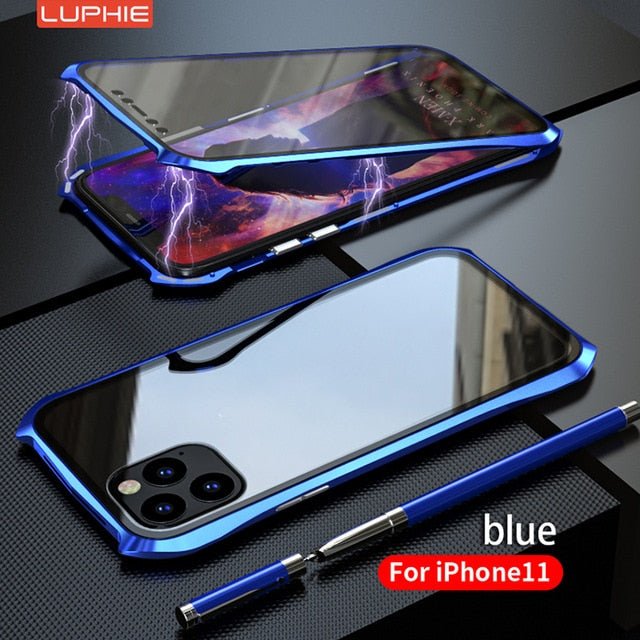Redpepper iPhone 11 Pro Max Cover Magnetica Bifacciale