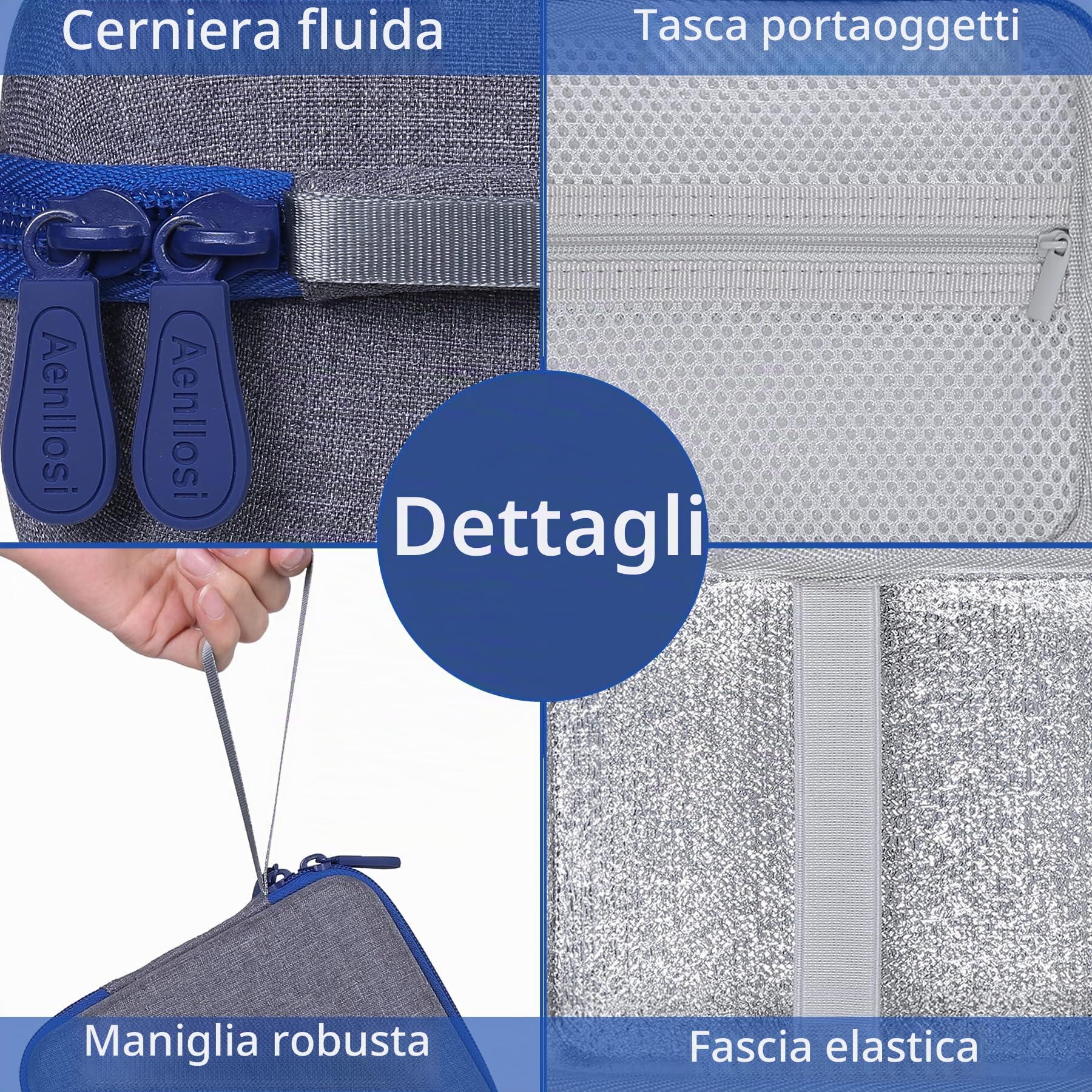 Aenllosi Health Care custodia aerosol Meowyn EVA rigida nera