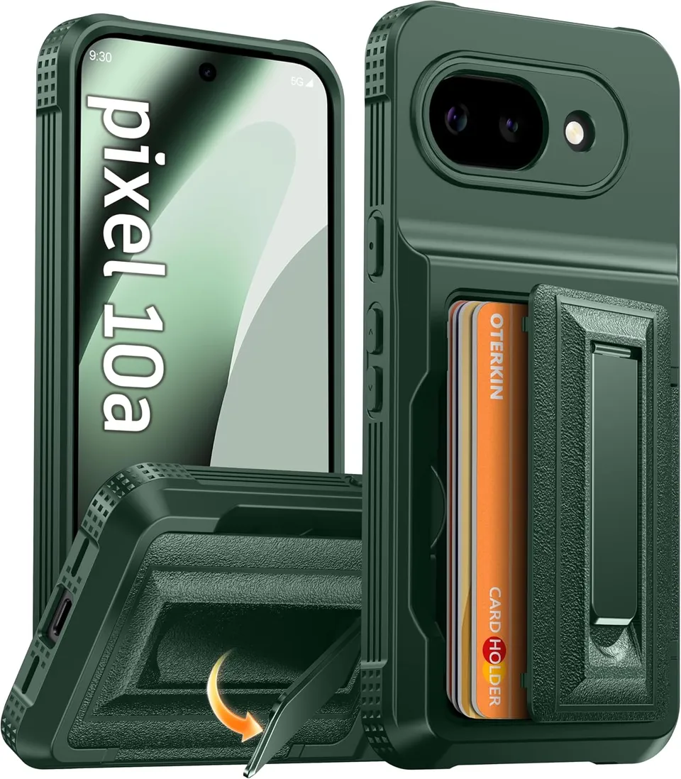 Redpepper Pixel 11 Pro XL custodia portafoglio nera RFID