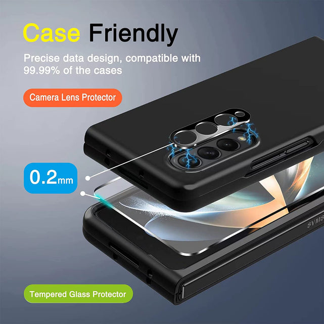 Redpepper Screen Protectors Z Fold 4 pellicola vetro 3 pezzi