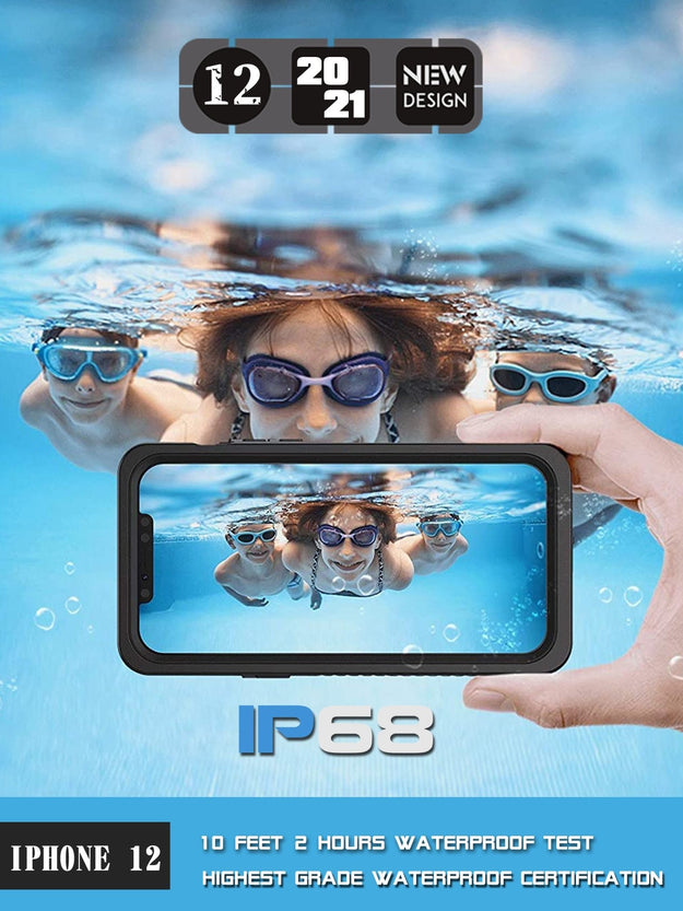 Redpepper Apple Cases iPhone 13 Pro Max cover impermeabile trasparente