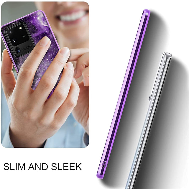 Redpepper Galaxy Cases S20 Ultra Cover stelle fosforescente
