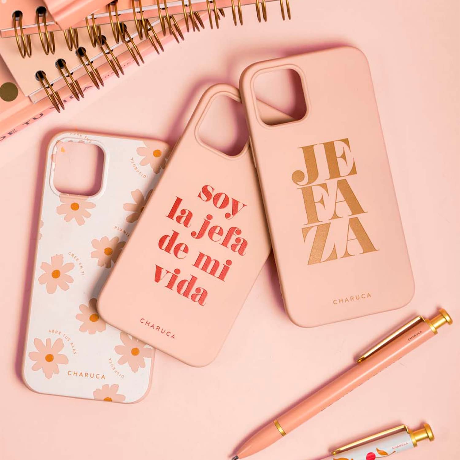 La Casa de las Carcasas Charuca Redmi Note 10 Pro cover rosa silicone