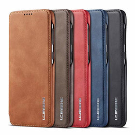 Redpepper Galaxy A70 Cover Portafoglio Pelle Oro Rosa